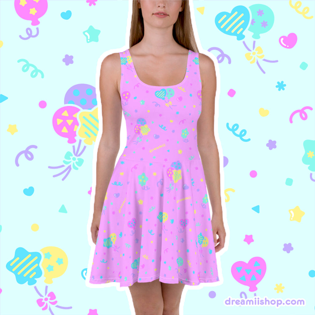 birthday skater dress red white blue women's dress Patriotic Skater Dress Red White Blue Fireworks Floral Dress Tess-adventure