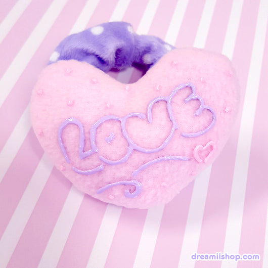 Love Heart Scrunchie